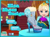 Frozen Elsa Disney - Elsa Frozen Shoes Design videos games for kids