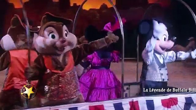 La Légende de Buffalo Bill avec Mickey et ses amis ! fête Noël à Disney Village