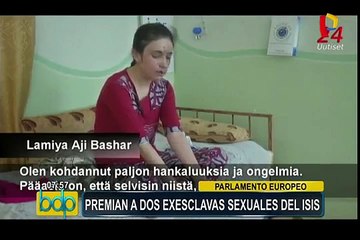 Parlamento Europeo reconoce lucha de dos exesclavas sexuales de ISIS