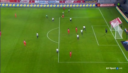 Edinson Cavani Goal HD - Lille 0-1 PSG 28.10.2016