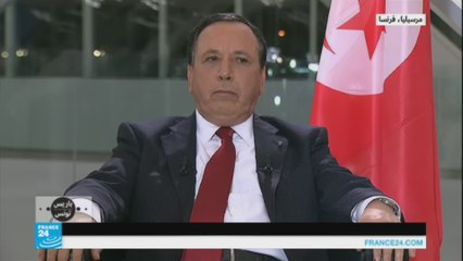 لقاء مع وزير الخارجية التونسي خميس الجهيناوي