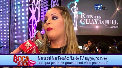 ¿Será que María del Mar Proaño está embarazada?