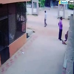 CCTV Footage of a Man Who Just Lost His Life Within 2 Seconds