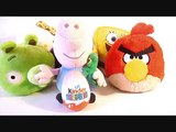 Peppa Pig Cans Play Doh Surprise Eggs Kinder Angry Birds infinimix Spongebob Маша и Медведь
