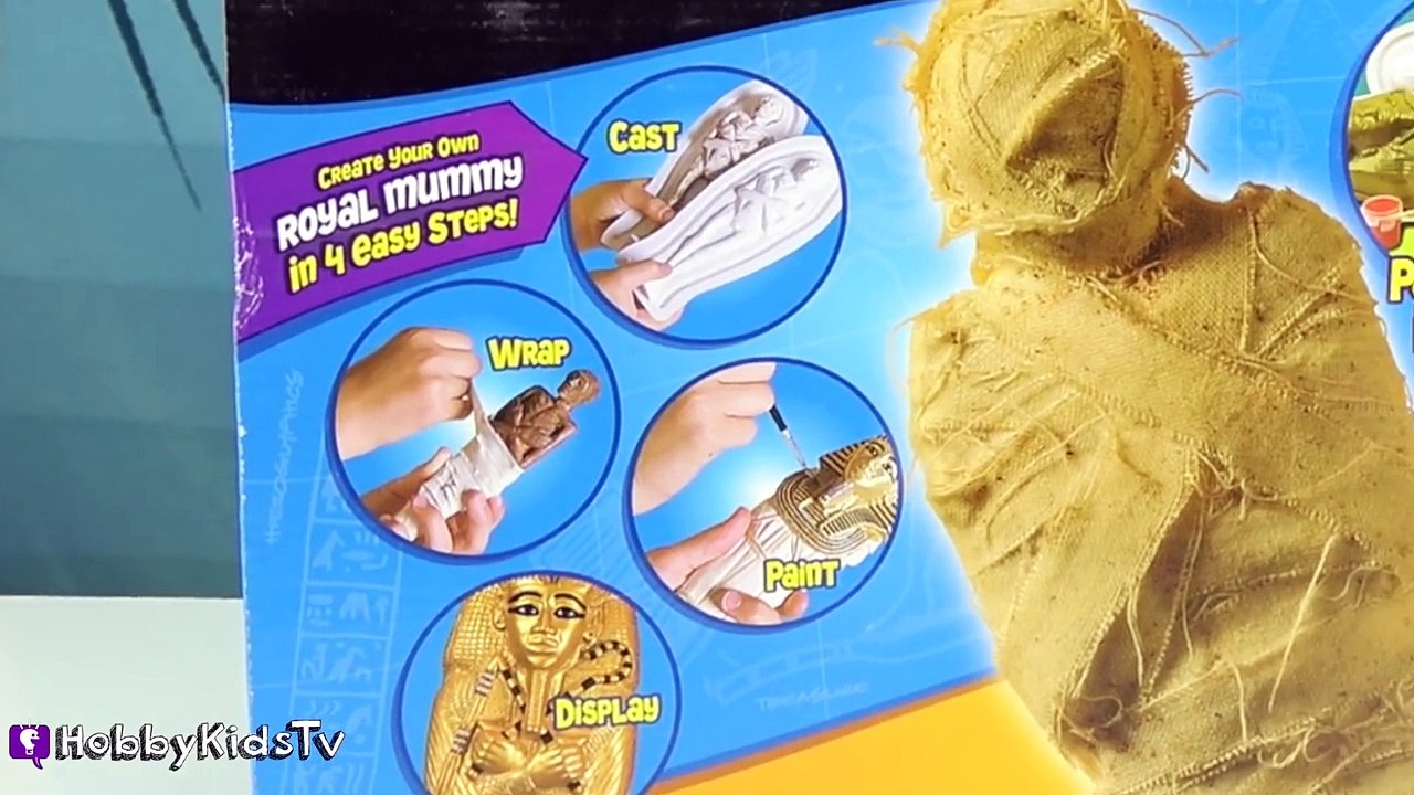 Super Creepy MUMMY Surprises! Night Time Scary Fun HobbyKidsTV