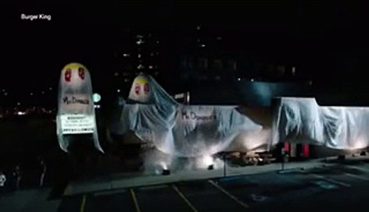 Quand Burger King se déugise en Mc Donalds pour Halloween c'est une déclaration de guerre