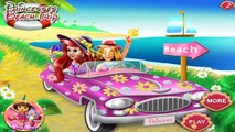 Disney Princess Games | Princess Beach Trip | ariel and rapunzel games For Kids