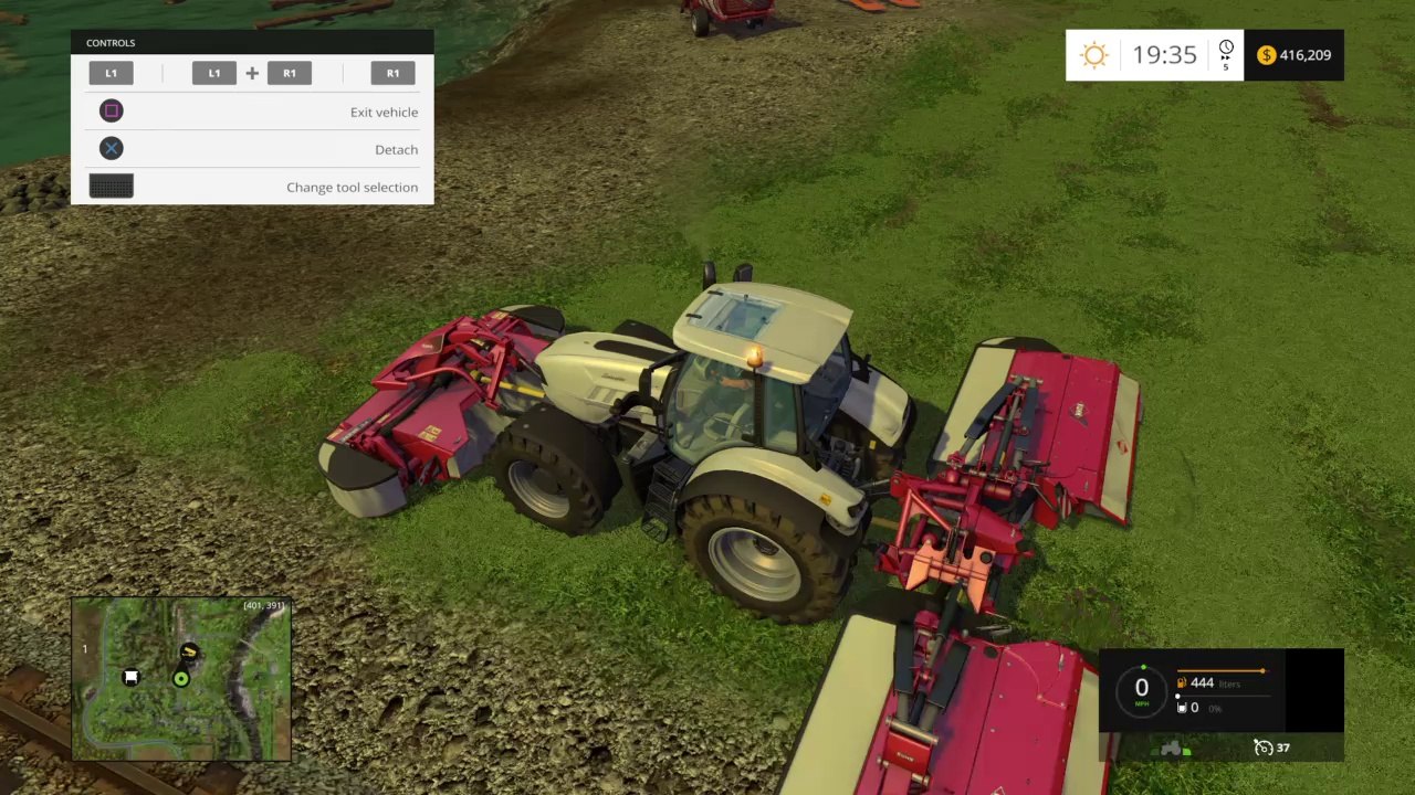 Grass Cutting & Collecting | Let's Play Farming Simulator 15