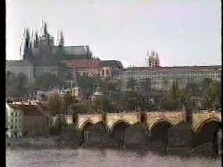 Entertainers on Prague's Charles Bridge, Czech Republic