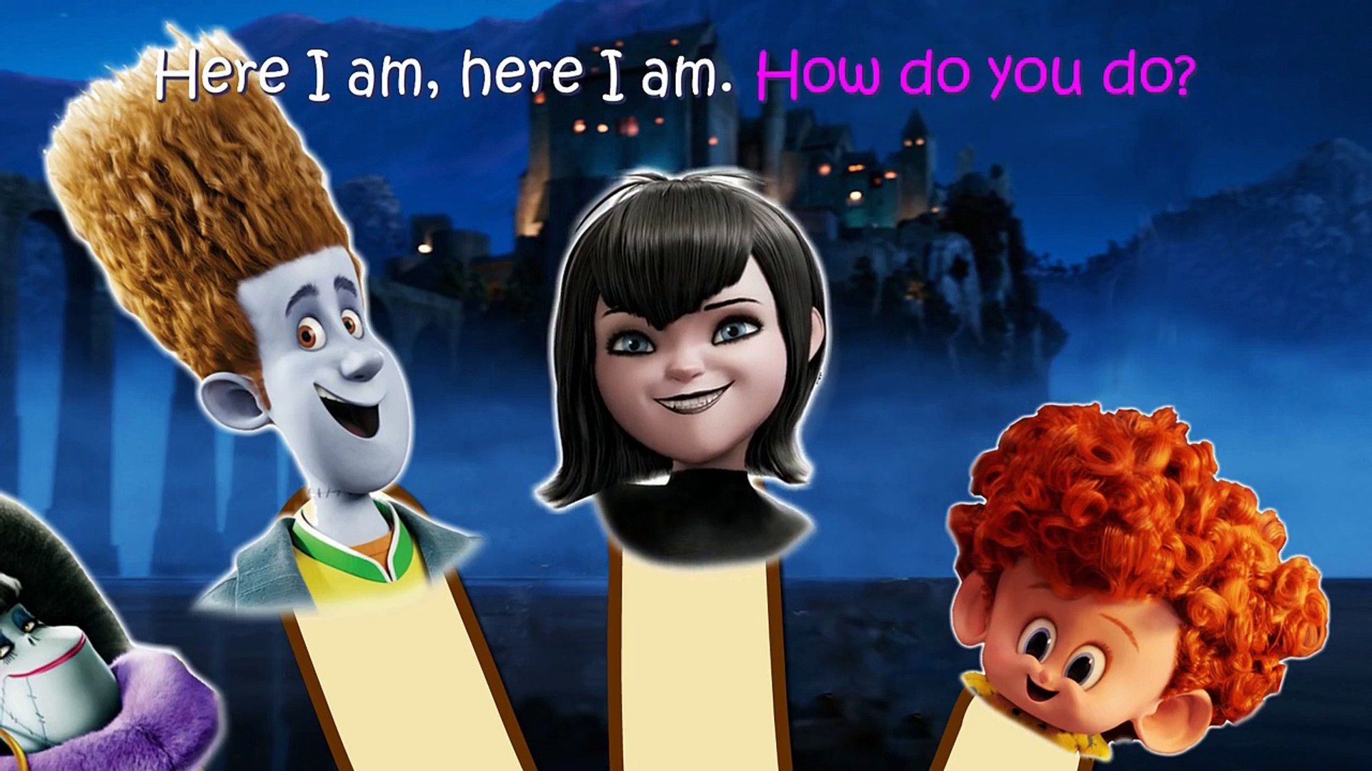 Hotel Transylvania Finger Family Nursery Rhymes Dailymotion Video
