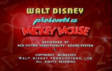 Mickey Mouse - Nettoyeurs de pendules (1937)