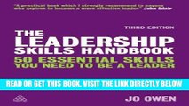 [Free Read] The Leadership Skills Handbook: 50 Essential Skills You Need to be a Leader Full Online