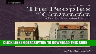 [PDF] The Peoples of Canada: A Pre-Confederation History Full Collection