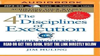 [Free Read] The 4 Disciplines of Execution: Achieving Your Wildly Important Goals Full Online
