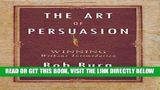 [Free Read] Art of Persuasion, The Full Online
