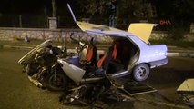 Bursa - Asker Eğlencesine Giderken Kaza Yaptılar: 2 Ölü, 3 Yaralı