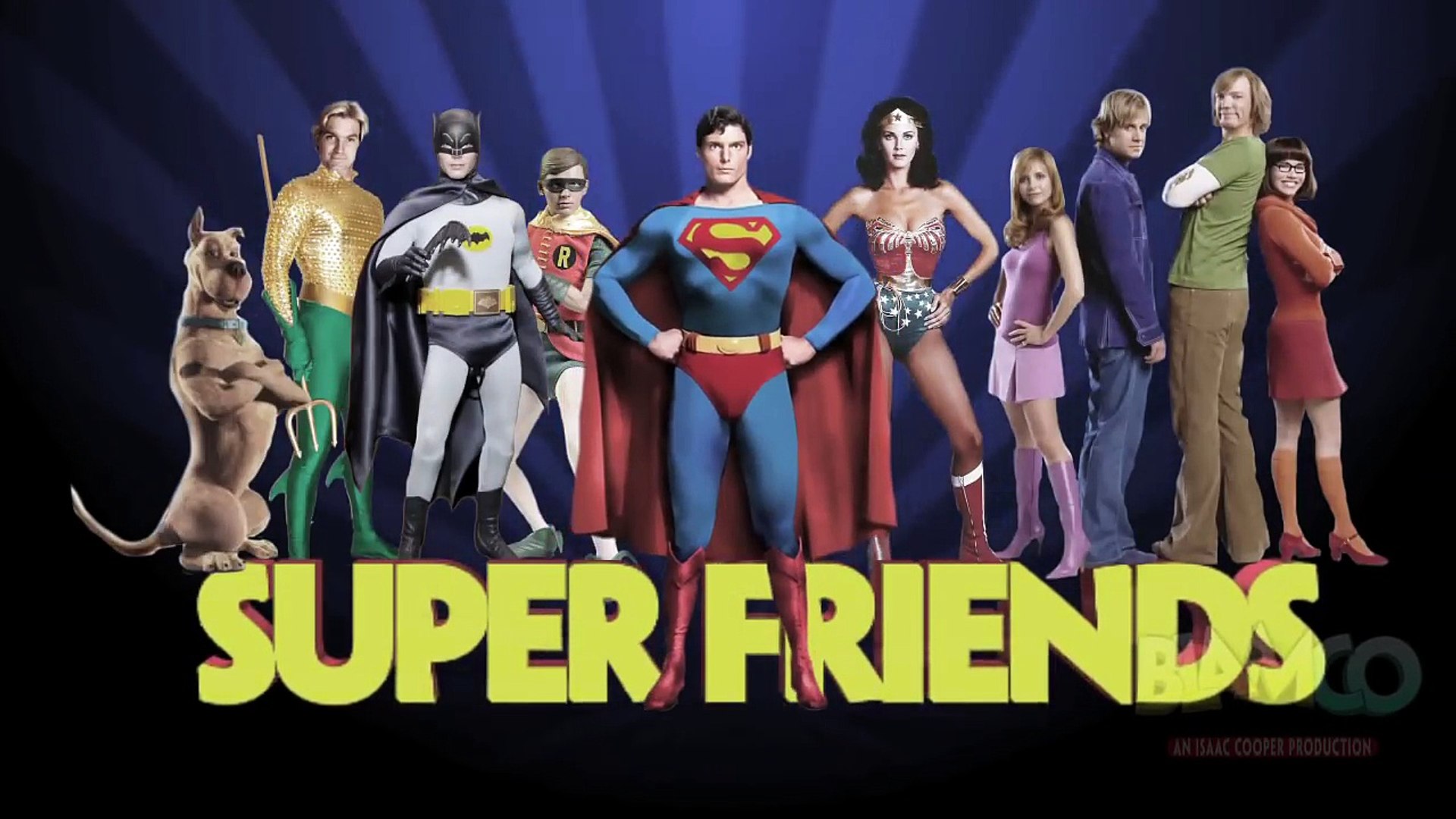 Live Action Super Friends 1973 Justice League : Superman, Batman, Wonder  Woman, and Scooby Doo – Видео Dailymotion