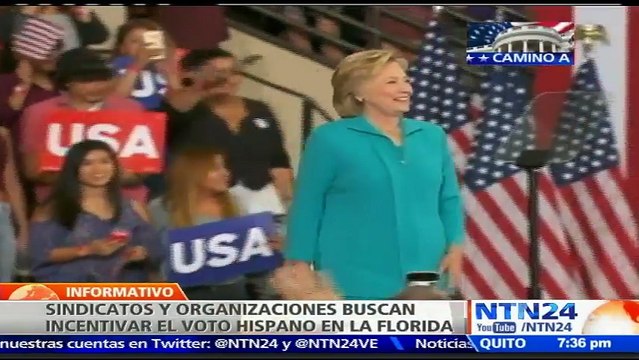 Sindicatos y organizaciones hispanas invierten más de medio millón de dólares en campaña para incentivar el voto de jóvenes