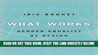 [Free Read] What Works: Gender Equality by Design Free Online