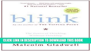 Ebook Blink: The Power of Thinking Without Thinking Free Download