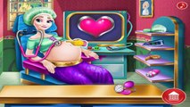 Frozen Elsa Pregnant | Ice Queen Pregnant Check Up | Disney Frozen Games