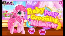 Baby Pony Grooming Makeover Girl GamePlay - Pony Games For Kids