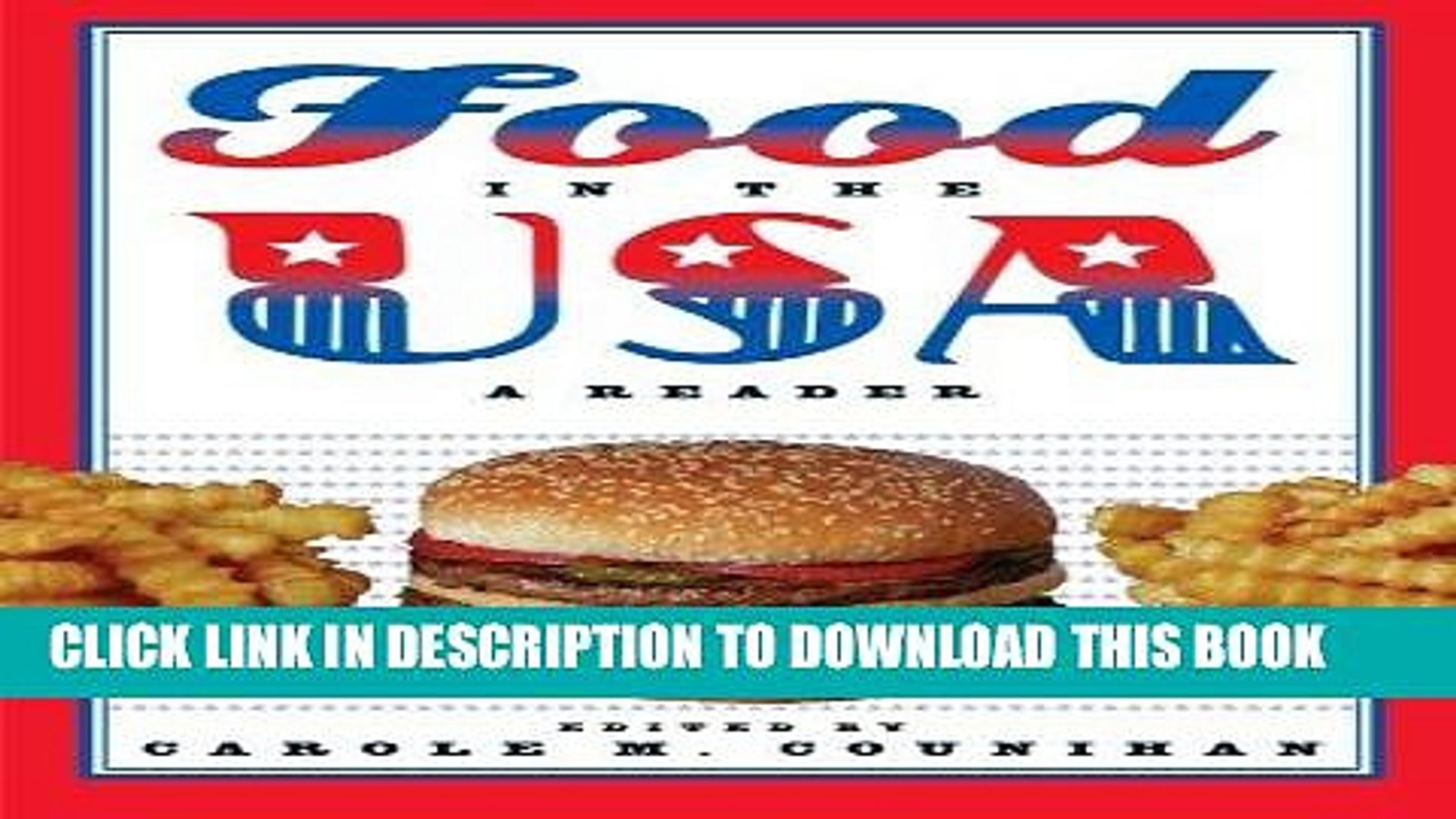 Read Now Food in the USA: A Reader PDF Online
