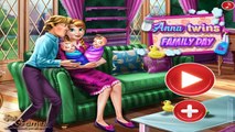 frozen disney games | Anna Twins Family Day | anna and kristoff games