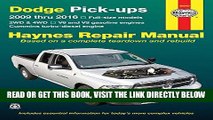 [Free Read] Dodge Pick-ups 2009 thru 2016: 2WD   4WD - V6 and V8 gasoline engines - Cummins