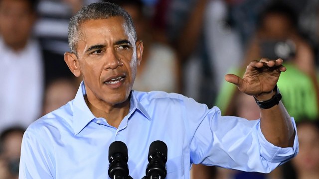 Barack Obama Campaigns for Hillary Clinton in Orlando