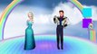 Frozen Elsa Singing Rainbow Colors Rhymes | Colors Song | Nursery Rhymes | Rainbow Cartoons For Kids
