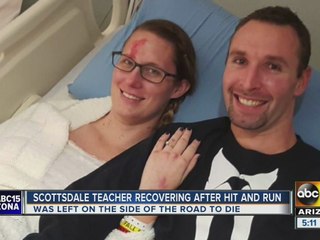 Scottsdale teacher recovering after hit-and-run