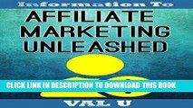 [New] Ebook Affiliate Marketing Unleashed Free Online