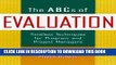 Collection Book The ABCs of Evaluation, 6