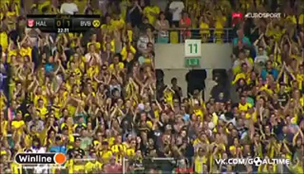 All Goals & Highlights HD - Hallescher 0-3 Dortmund - 22.08.2016