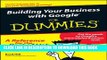 New Book Building Your Business with Google For Dummies