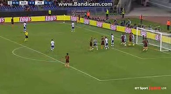 Roma 1st Big Chance - Roma vs FC Porto - Champions League - Qualification- 23.08.2016