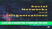 New Book Social Networks and Organizations