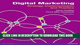 New Book Digital Marketing, 5th edition