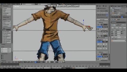 Model blender 3d timelapse