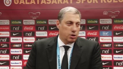 Maçın Ardından - Galatasaray Futbol AŞ Yöneticisi Nazifoğlu