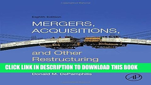 [PDF] Mergers, Acquisitions, and Other Restructuring Activities Popular Colection