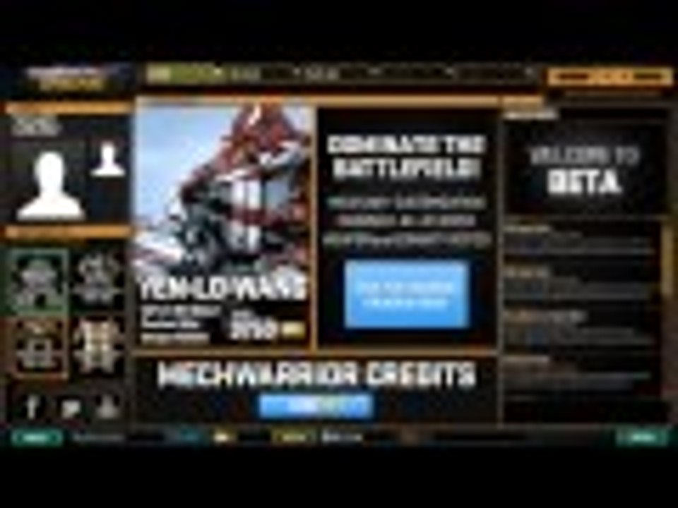 Neo's Note's: Mechwarrior Online First Look