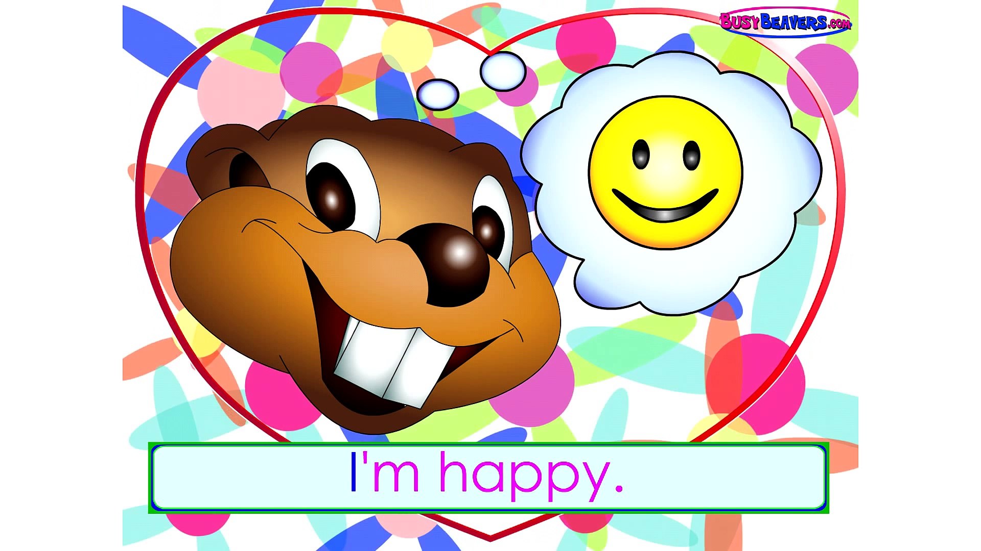 ⁣“I m Happy Song” (Level 1 English Lesson 11) CLIP - Kids song, Learning English, Kids Songs
