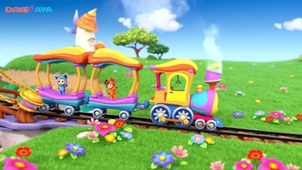 12345 Once I Caught a Fish Alive   Number Song   Nursery Rhymes Collection from Dave and Ava