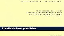 Books Theories of Psychotherapy and Counseling: Concepts and Cases; Student Manual Full Online