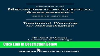 Books Essentials of Neuropsychological Assessment: Treatment Planning for Rehabilitation, Second