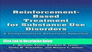 Ebook Reinforcement-Based Treatment for Substance Use Disorders: A Comprehensive Behavioral