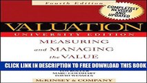 [PDF] Valuation: Measuring and Managing the Value of Companies Full Online