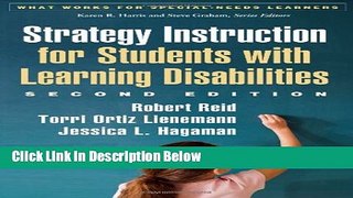 [PDF] Strategy Instruction for Students with Learning Disabilities, Second Edition (What Works for